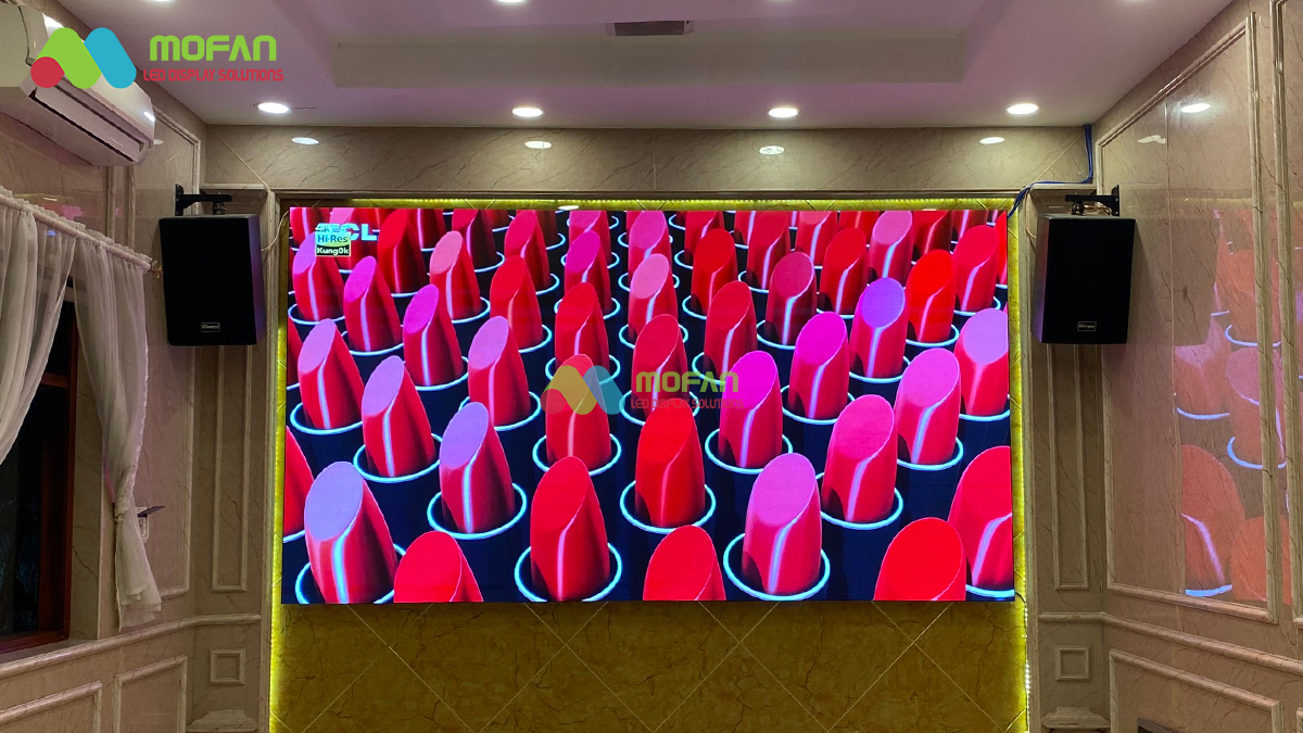 Công trình màn hình LED P2 tại Nhà hàng Đoàn Viên - Quận 1 - Hồ Chí Minh 1