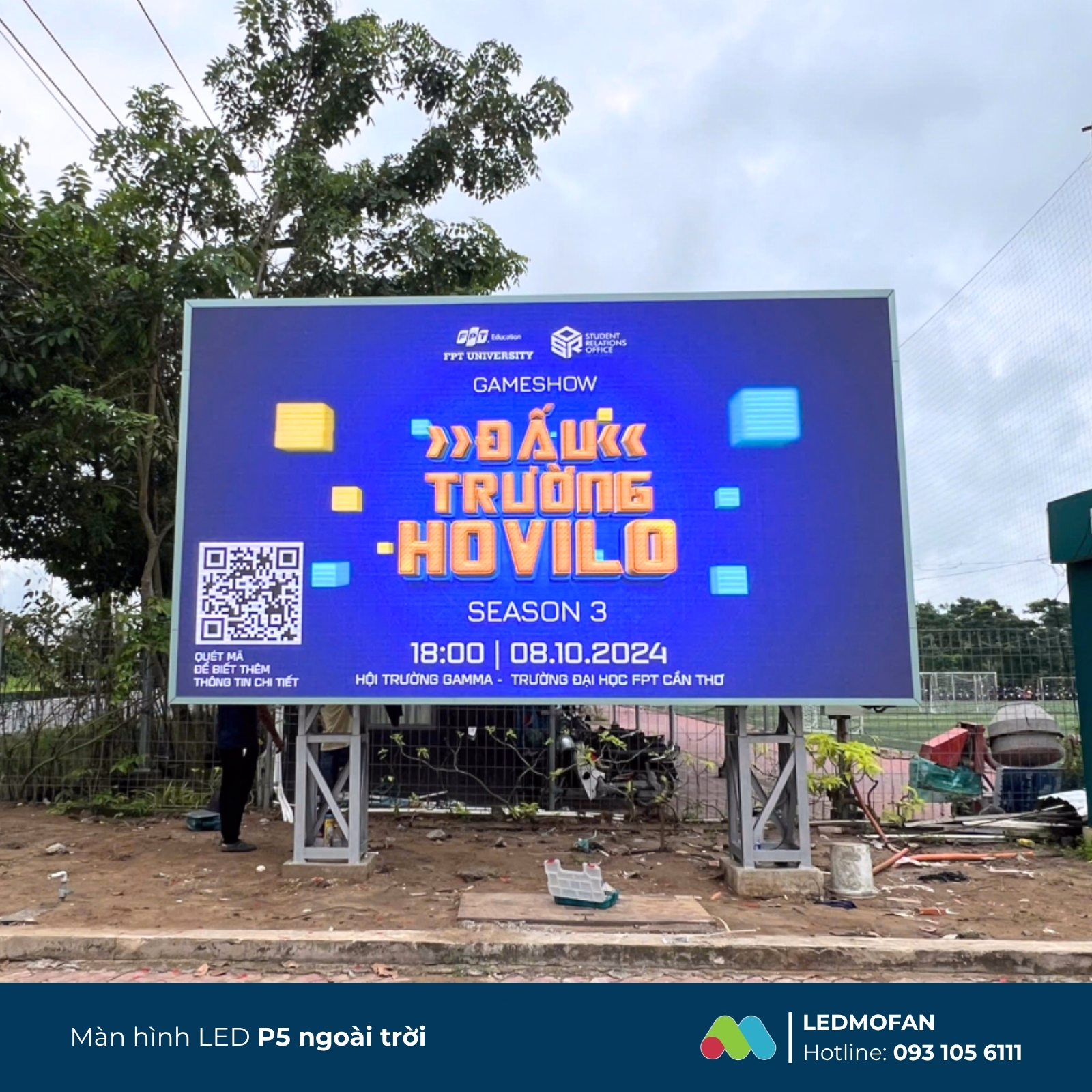 Màn Hình LED P5 Ngoài Trời 13 Màn hình LED P5 ngoài trời - LEDMofan