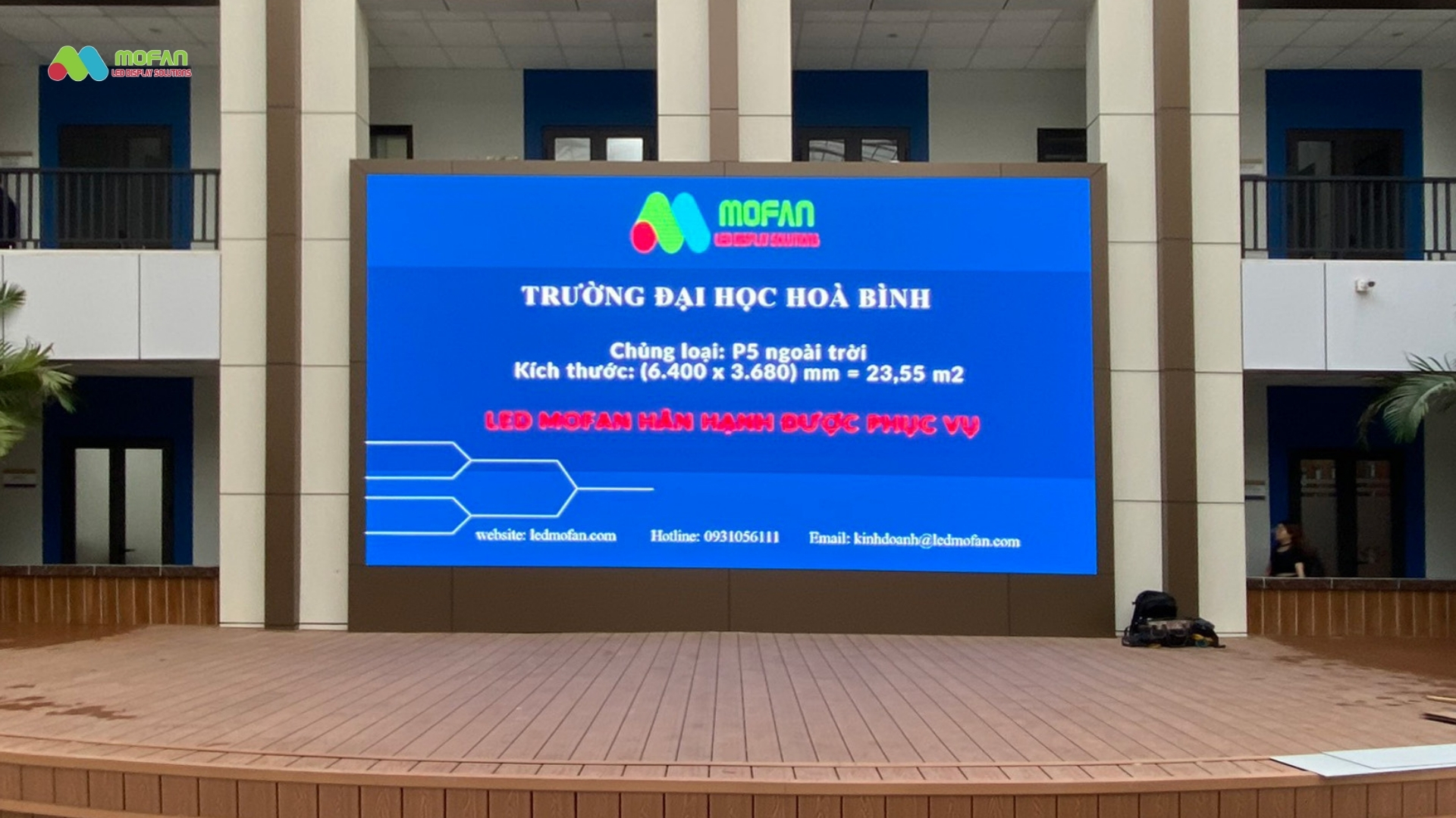 Màn hình LED P5 ngoài trời - LEDMofan