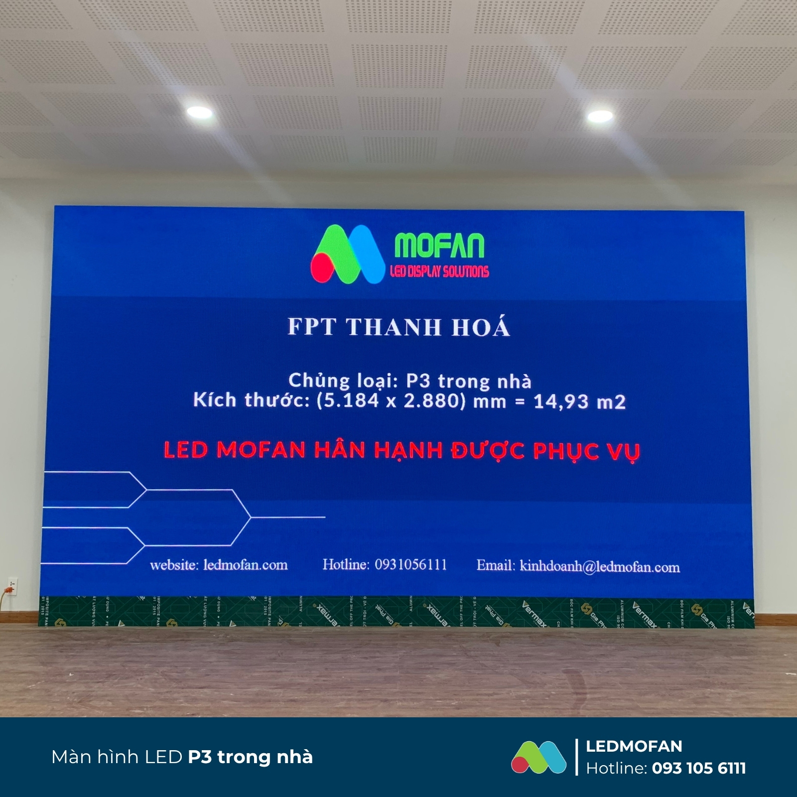 Màn Hình LED P3 Trong Nhà (Indoor)