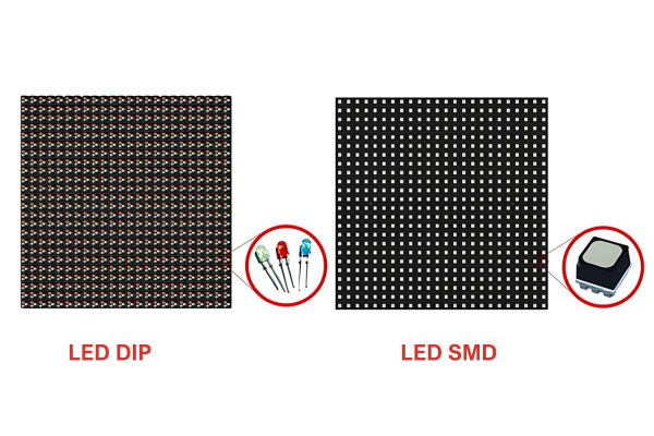 Top 20 thuật ngữ màn hình Led thường gặp nhất 2 Thuật ngữ LED DIP và LED SMD