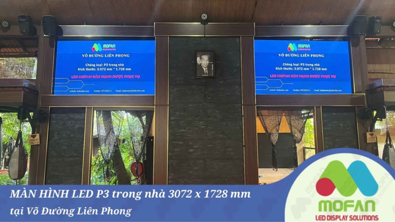 man-hinh-led-p3-trong-nha-kt 3072-1728 tại Võ Đường Liên Phong