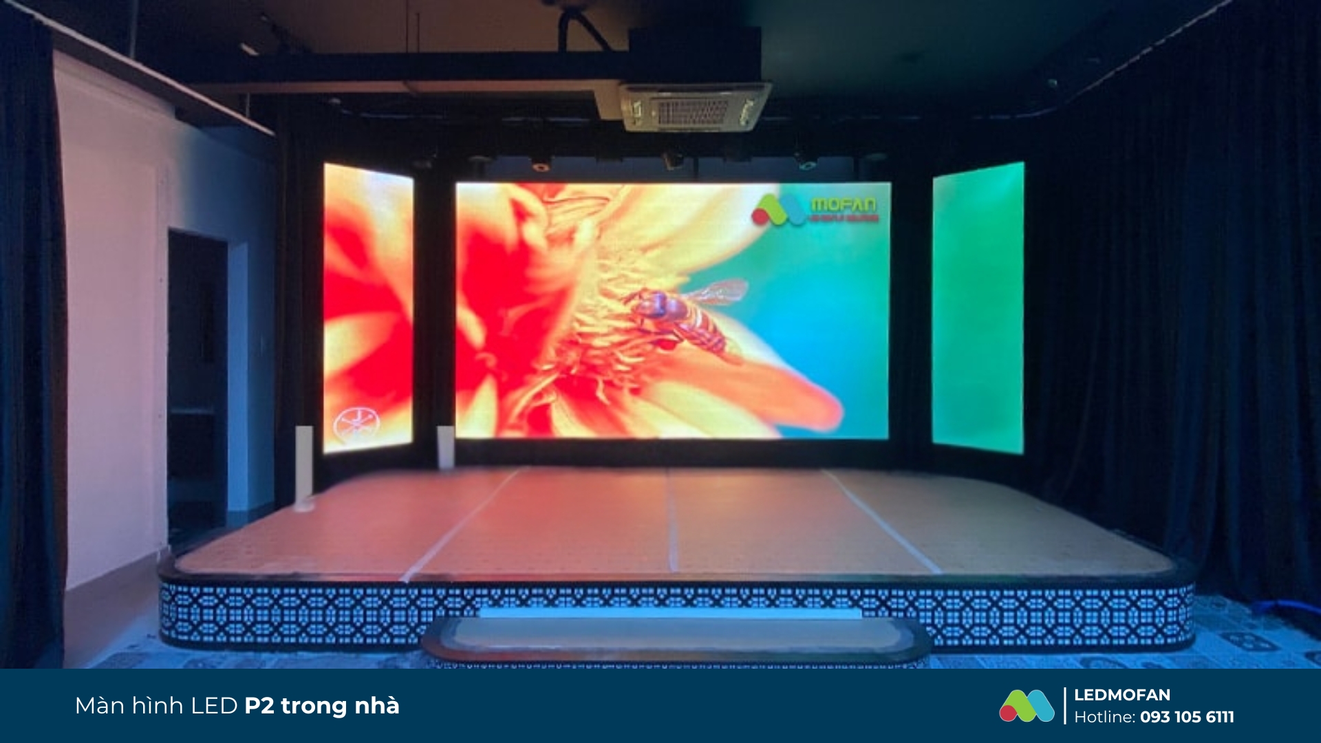 Màn hình LED P2 trong nhà - LEDMofan