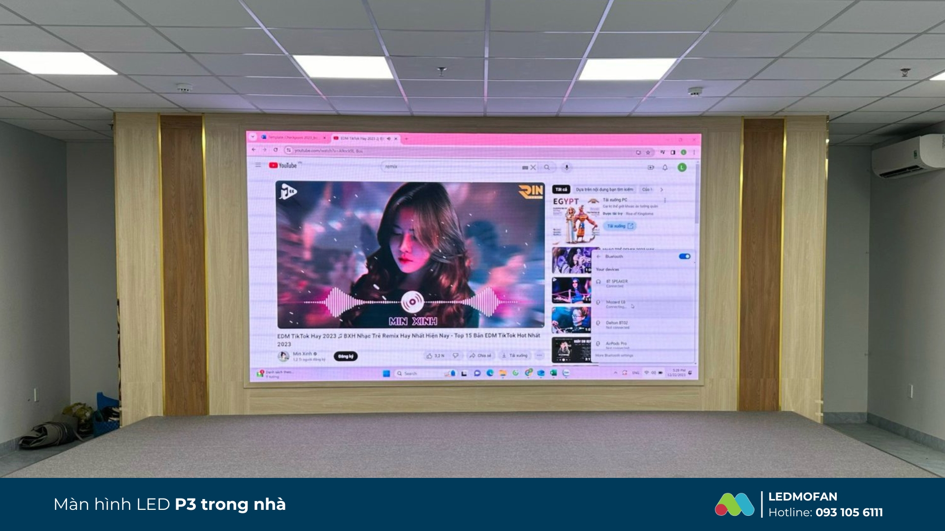 Màn hình LED P3 trong nhà - LEDMofan
