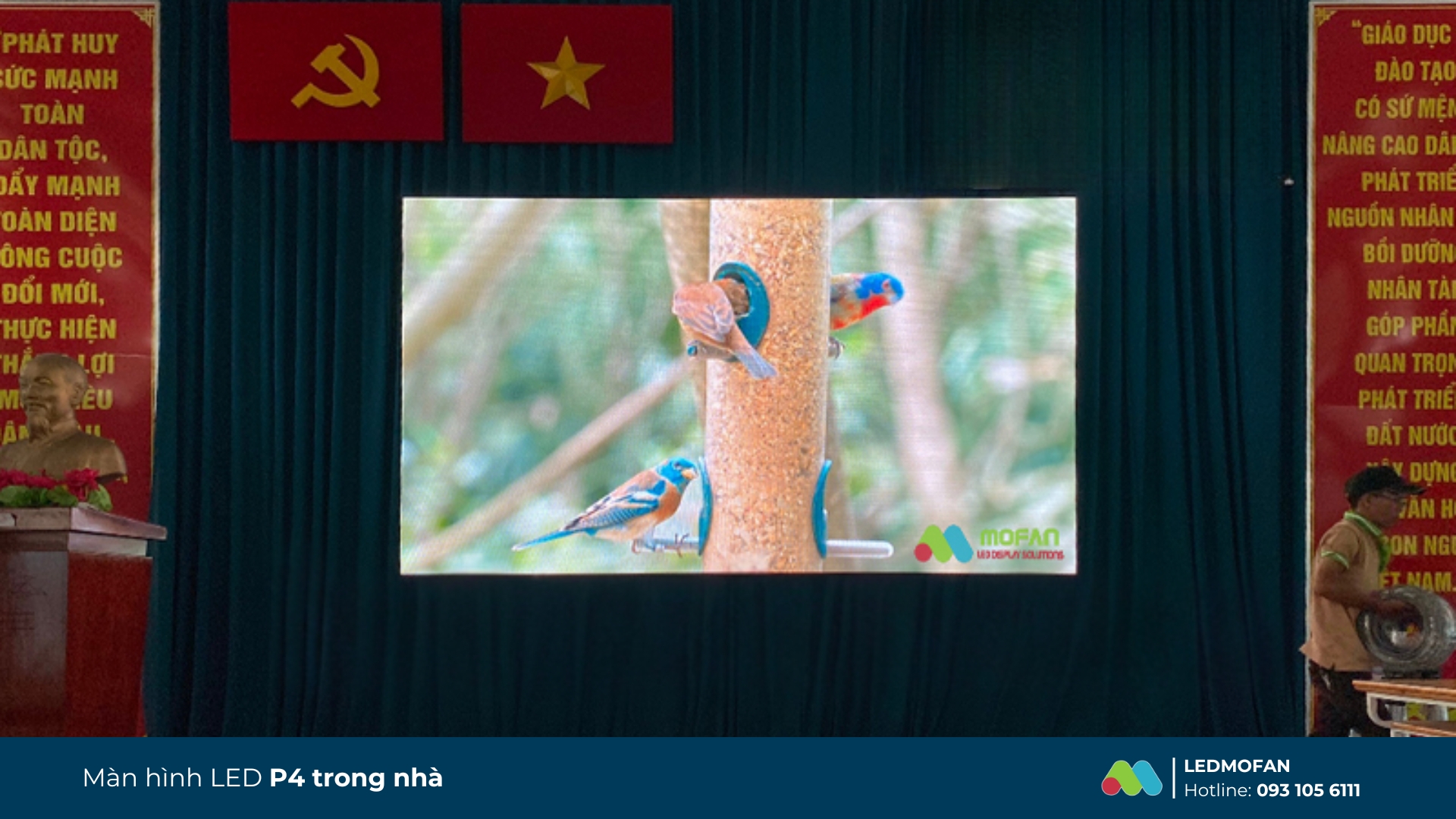 Màn hình LED P4 trong nhà - LEDMofan