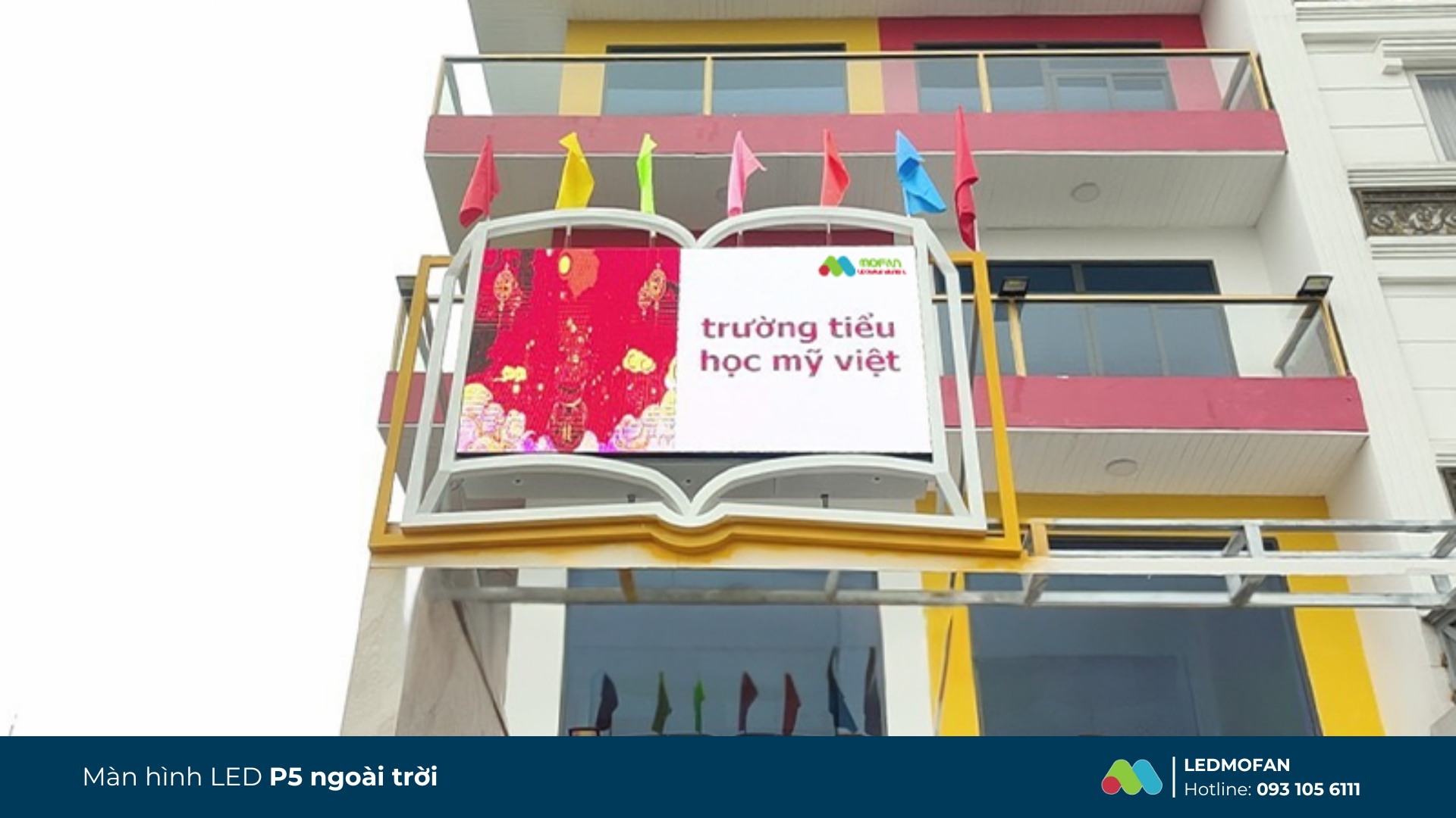 Màn hình LED P5 ngoài trời - LEDMofan