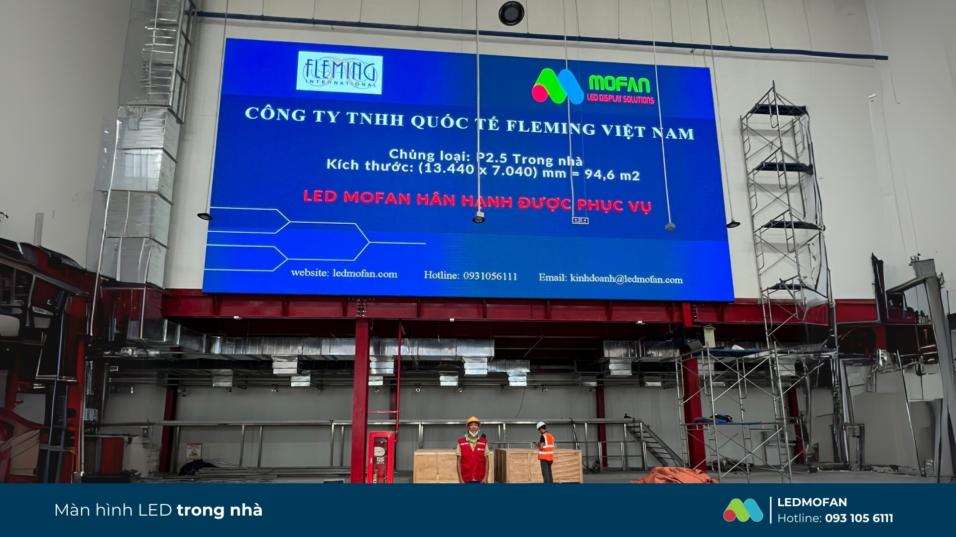 Màn hình LED trong nhà - LEDMofan
